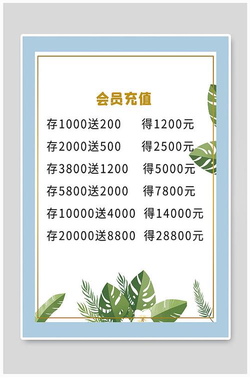 会员卡充值赠送怎么算折扣缩略图
