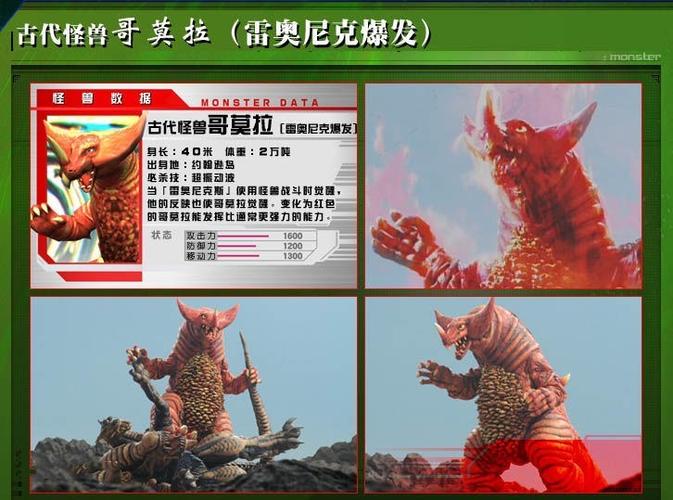 大怪兽格斗登场怪兽缩略图