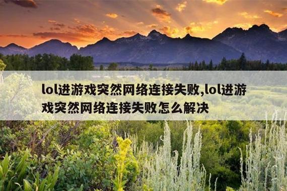 lol明明有网却说网络异常