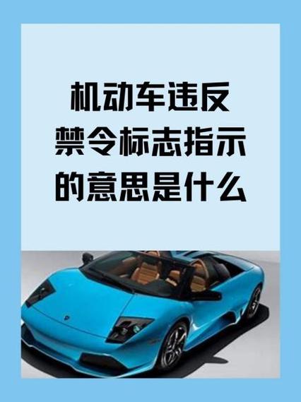 违反禁令标志指示什么意思缩略图