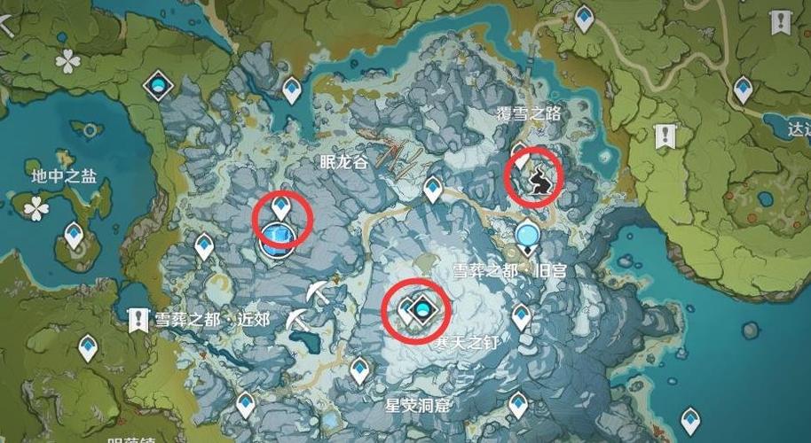原神任务前往雪山山顶