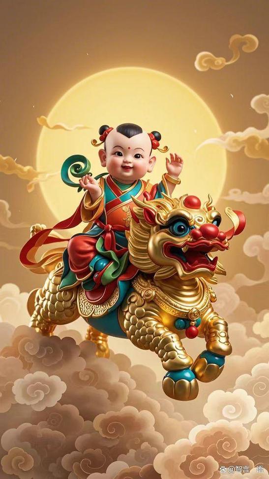 送财童子图标
