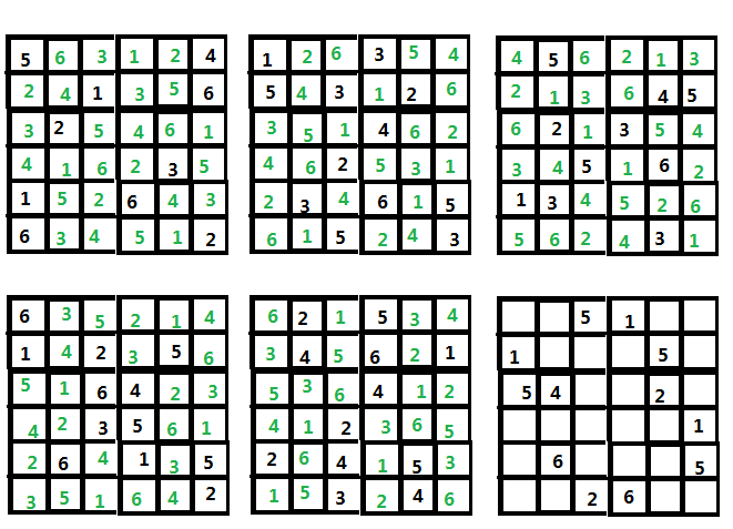 数学六宫格填数字技巧缩略图