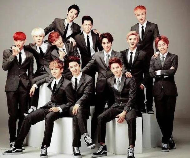 EXO十二人官方定位担当游戏截图