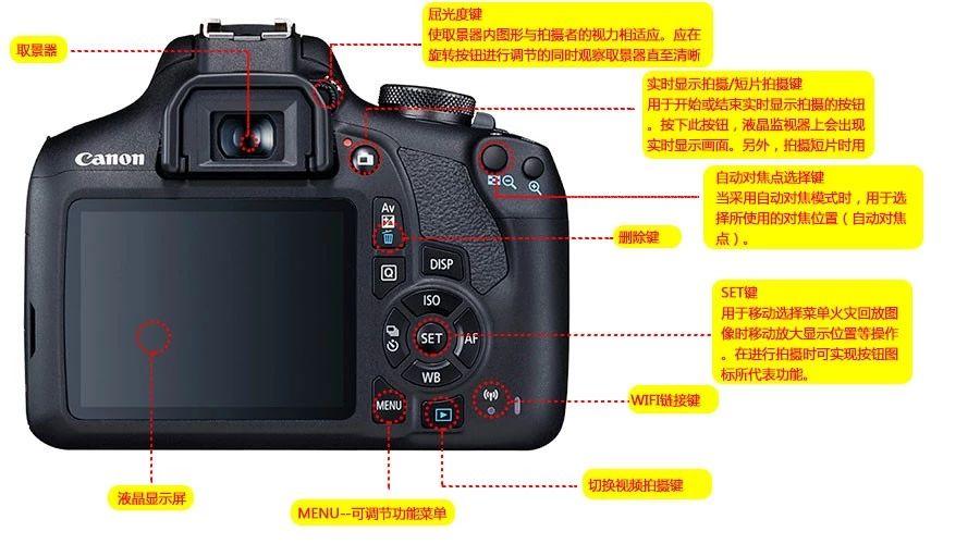 怎么看canon相机型号图标