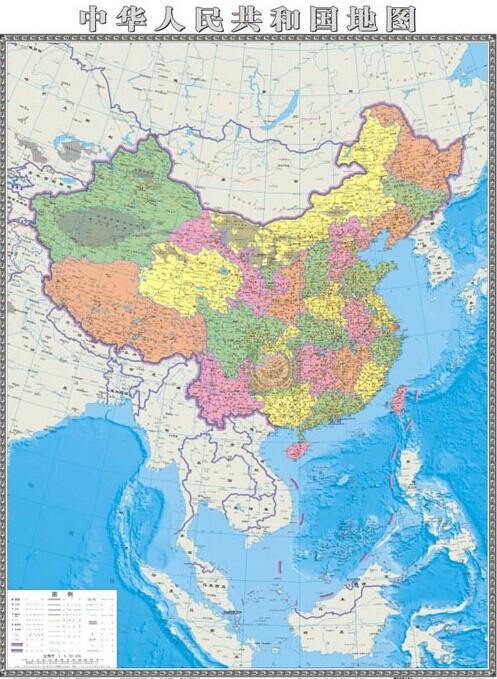 中国地图怎么画截图