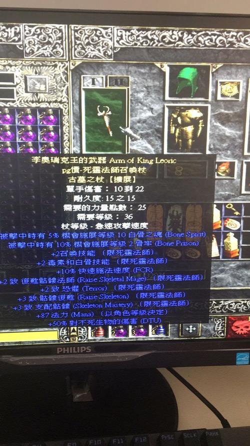 暗黑2 死灵法师装备缩略图