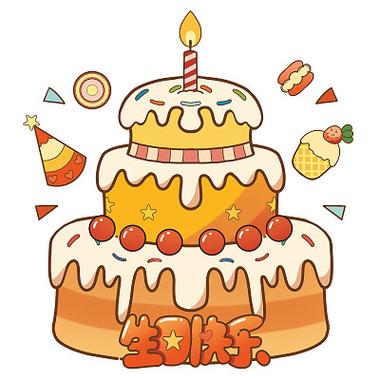 生日快乐的图片可爱截图