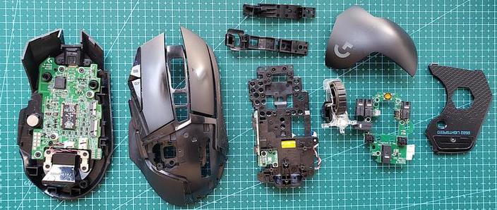 罗技G502拆解图标