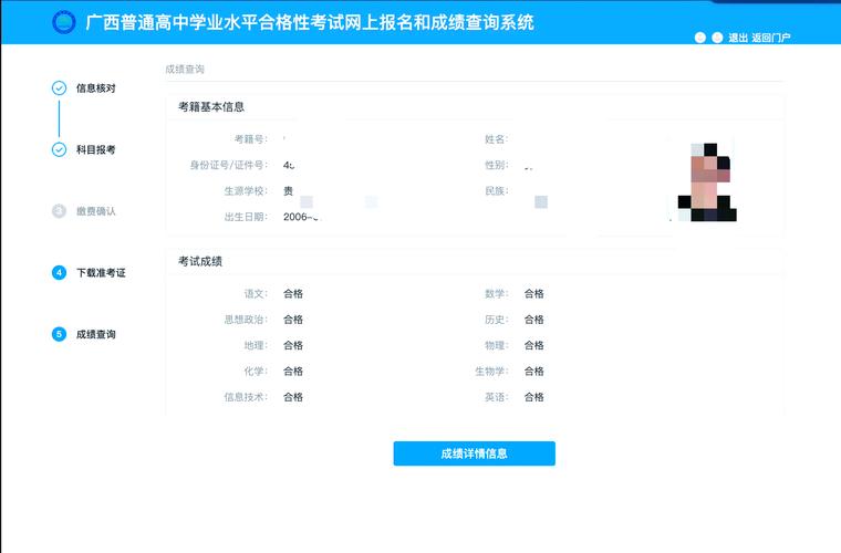 统考网成绩查询