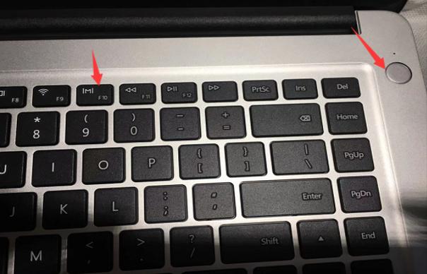 华为电脑f10一键还原截图