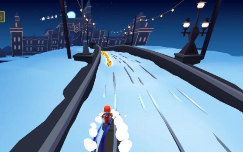 地铁跑酷国际服雪地版本破解版