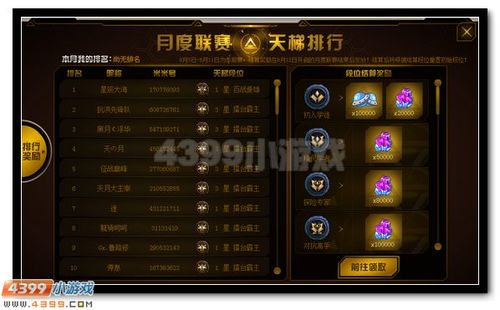 赛尔号二十个段位截图