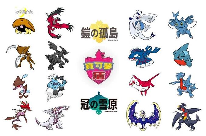 宝可梦剑盾限定神兽截图