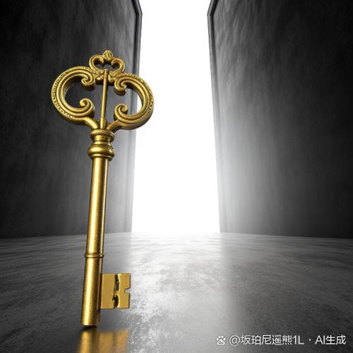 钥匙开门原理图标