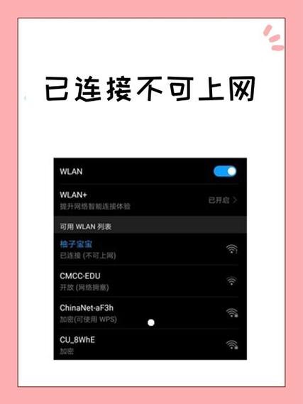 无线连接已保存不能上网