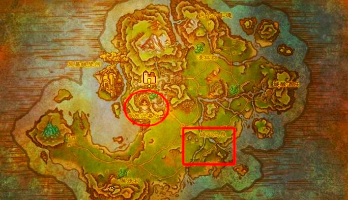 魔兽世界锡矿石采集方法游戏截图