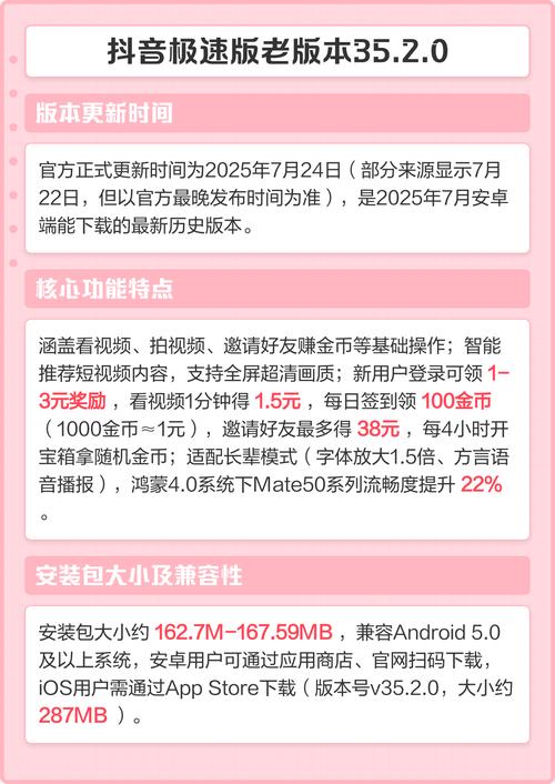抖音极速版老版永不升级