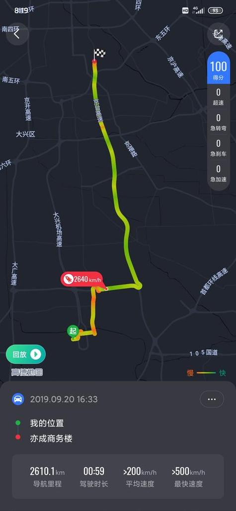 高德地图怎么看历史导航记录截图