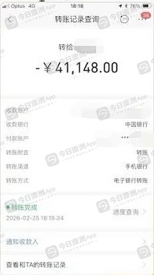 手机银行转账记录明细查询截图