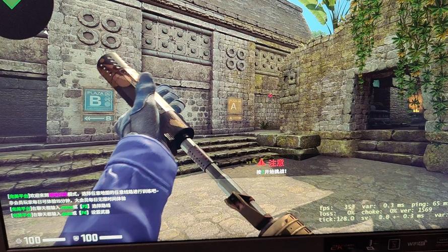 csgo时不时卡顿一下游戏截图