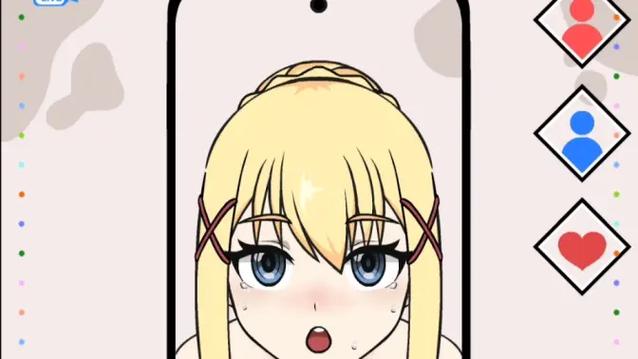 卡在墙中的少女小游戏截图