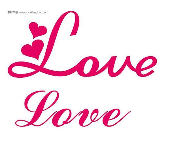 英文版love love love