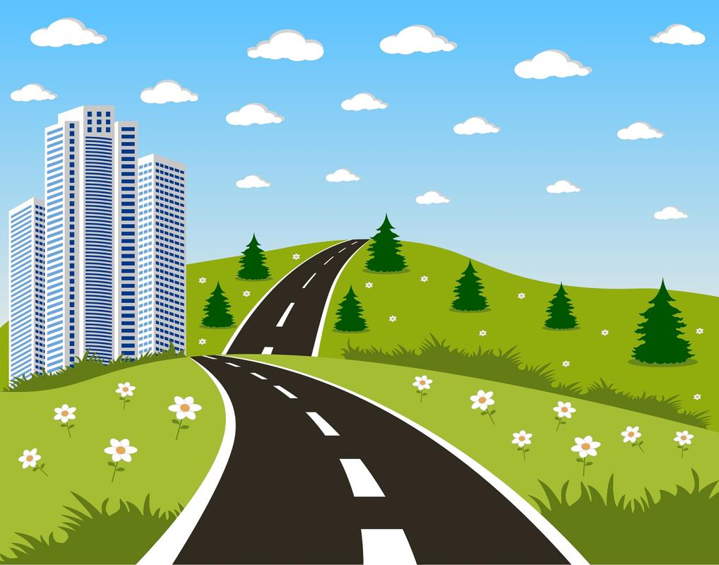 道路的图片卡通缩略图