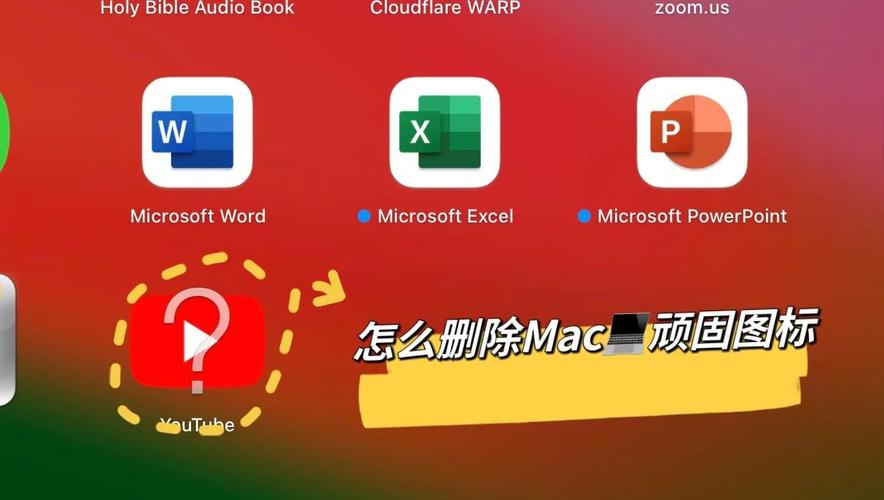苹果电脑怎么删除程序缩略图