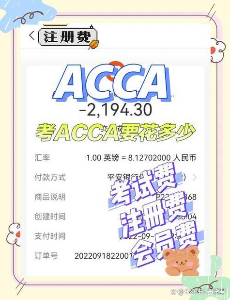 acca考下来需要几万截图