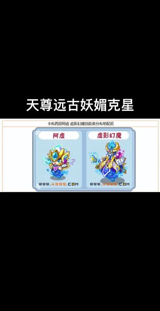 卡布西游新手推荐妖怪截图