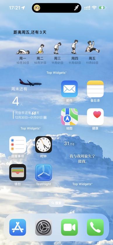 苹果手机小组件在哪里图标