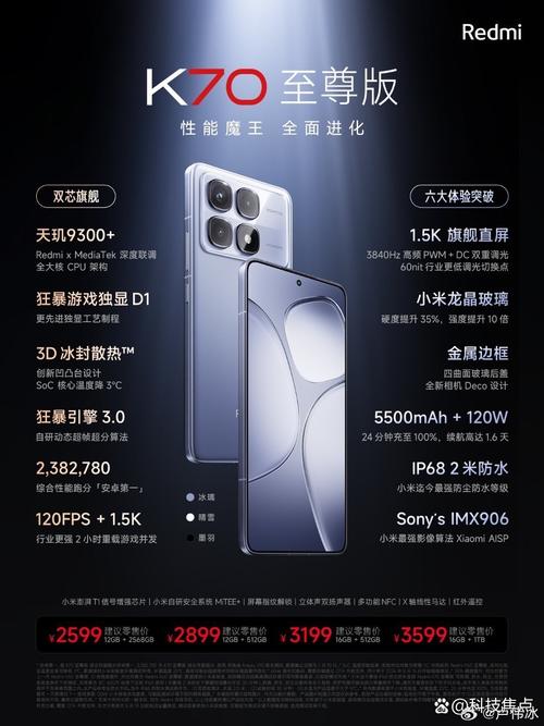 k70至尊版多少钱