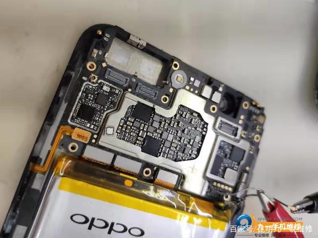 oppoa9主板维修图