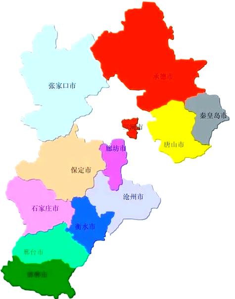 河北地图高清版缩略图
