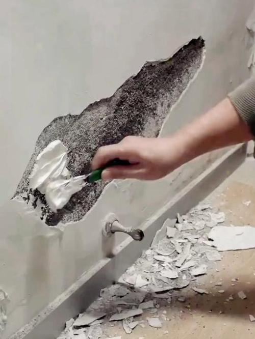 墙上掉墙皮用什么遮住
