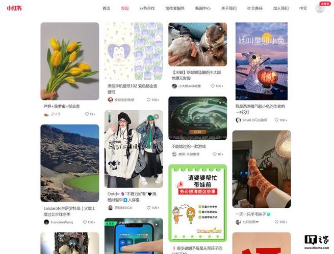 小红书官网网页版登陆截图