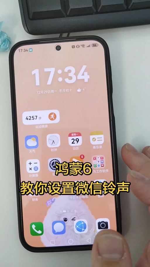 鸿蒙6.0系统微信铃声设置