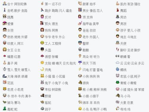 用emoji表情组成网名
