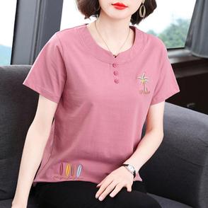 中老年女短袖什么材质最舒服截图