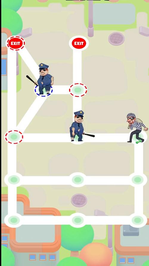 模拟警察抓小偷游戏