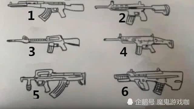 和平精英枪械m338和平精英绘画图线