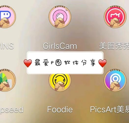 贴纸最全的p图软件