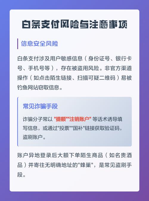 白条支付有风险吗截图