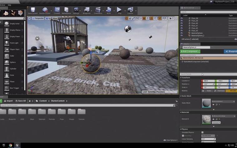 UE4 迁移失效游戏截图