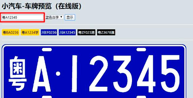 自定义车牌生成器游戏截图