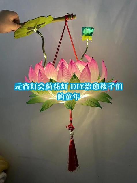 荷花灯制作方法图标
