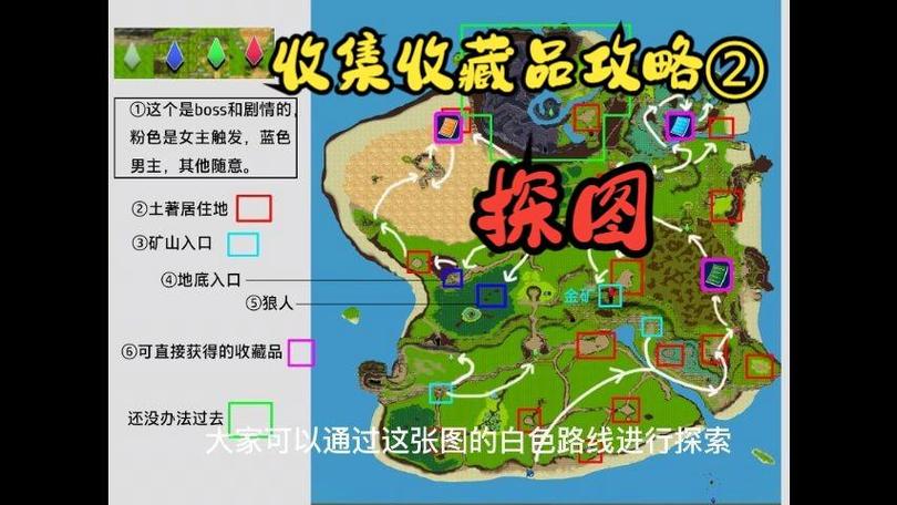 疯狂岛主线最详细攻略图标