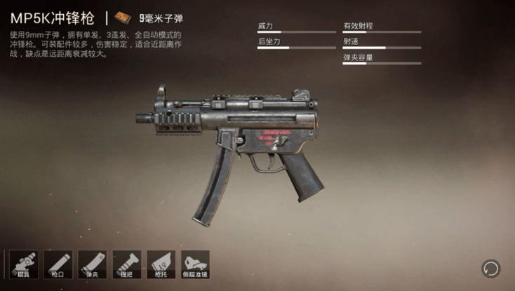和平精英的枪械大全