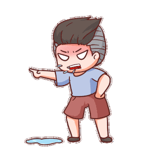 生气骂人截图